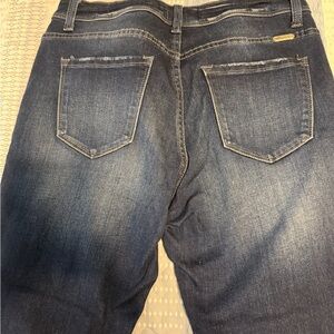 KanCan Dark Blue Straight Leg Jeans